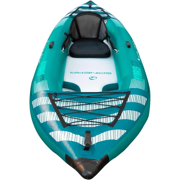 2025 Spinera Hybris 320 HDDS - 1 person w / Bag, 2 Fins, 1 Kayak Seat SP-K-HYB-320 - Green